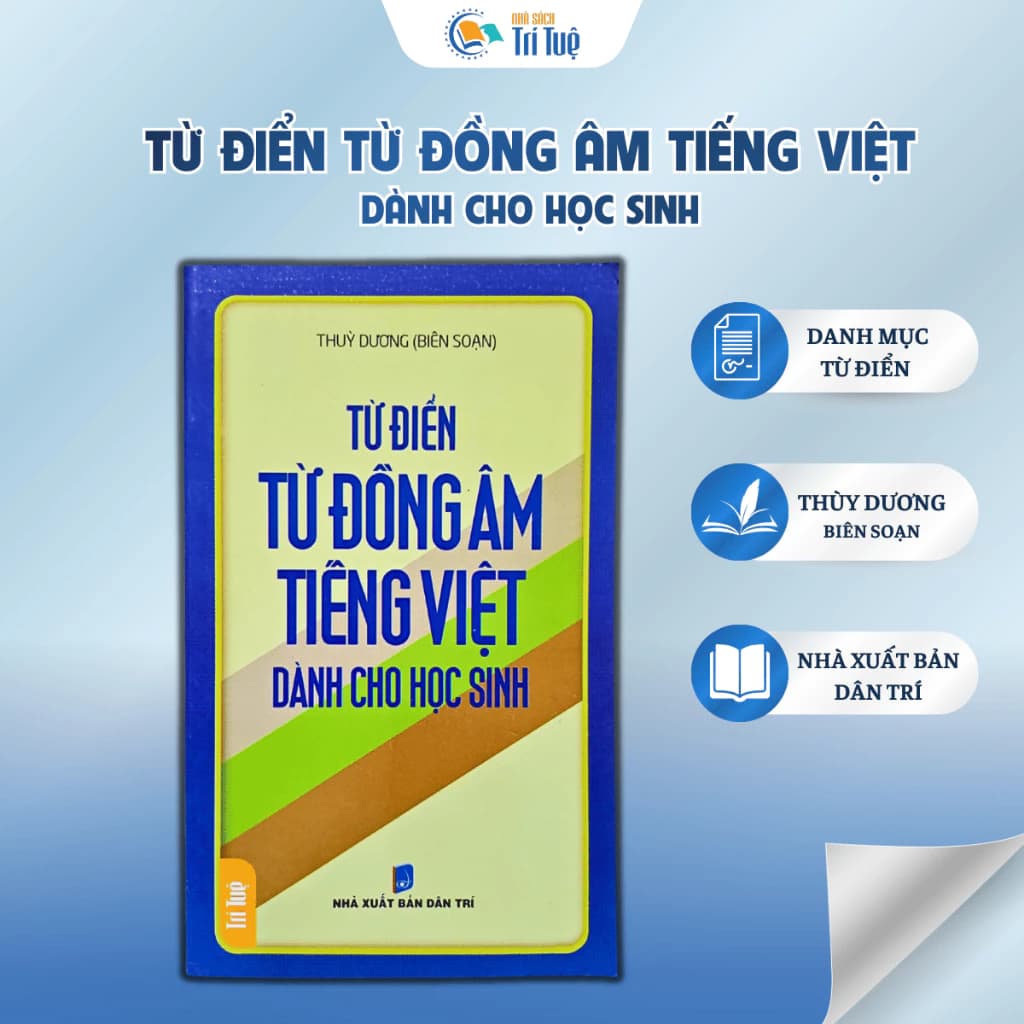 Từ điển từ đồng âm tiếng Việt dành cho học sinh