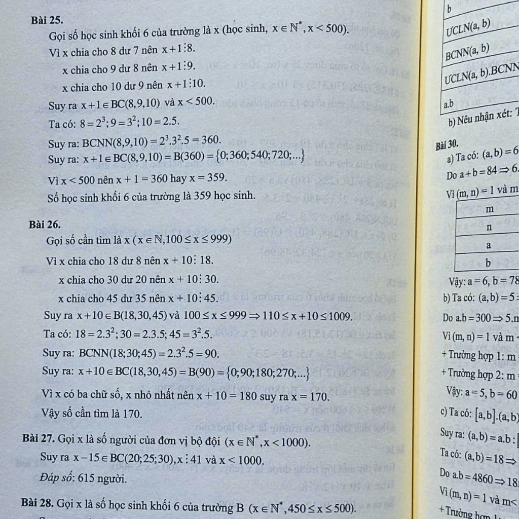 Những bài toán hay và khó lớp 6 (Theo chương trình GDPT mới)