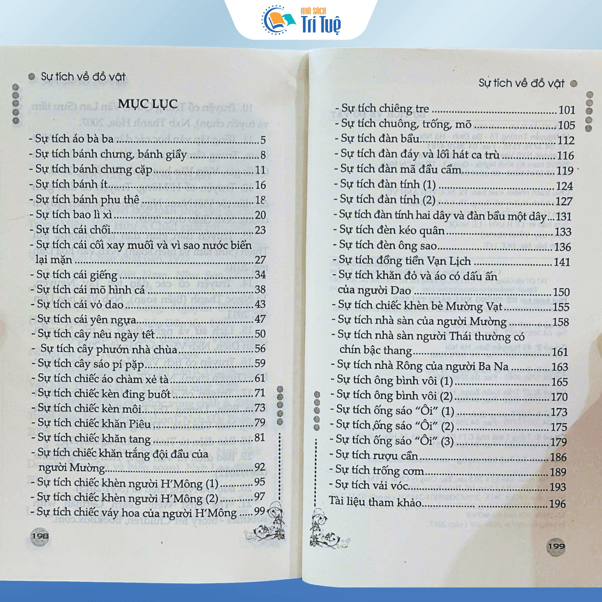 Sách: Sự Tích Về Đồ Vật