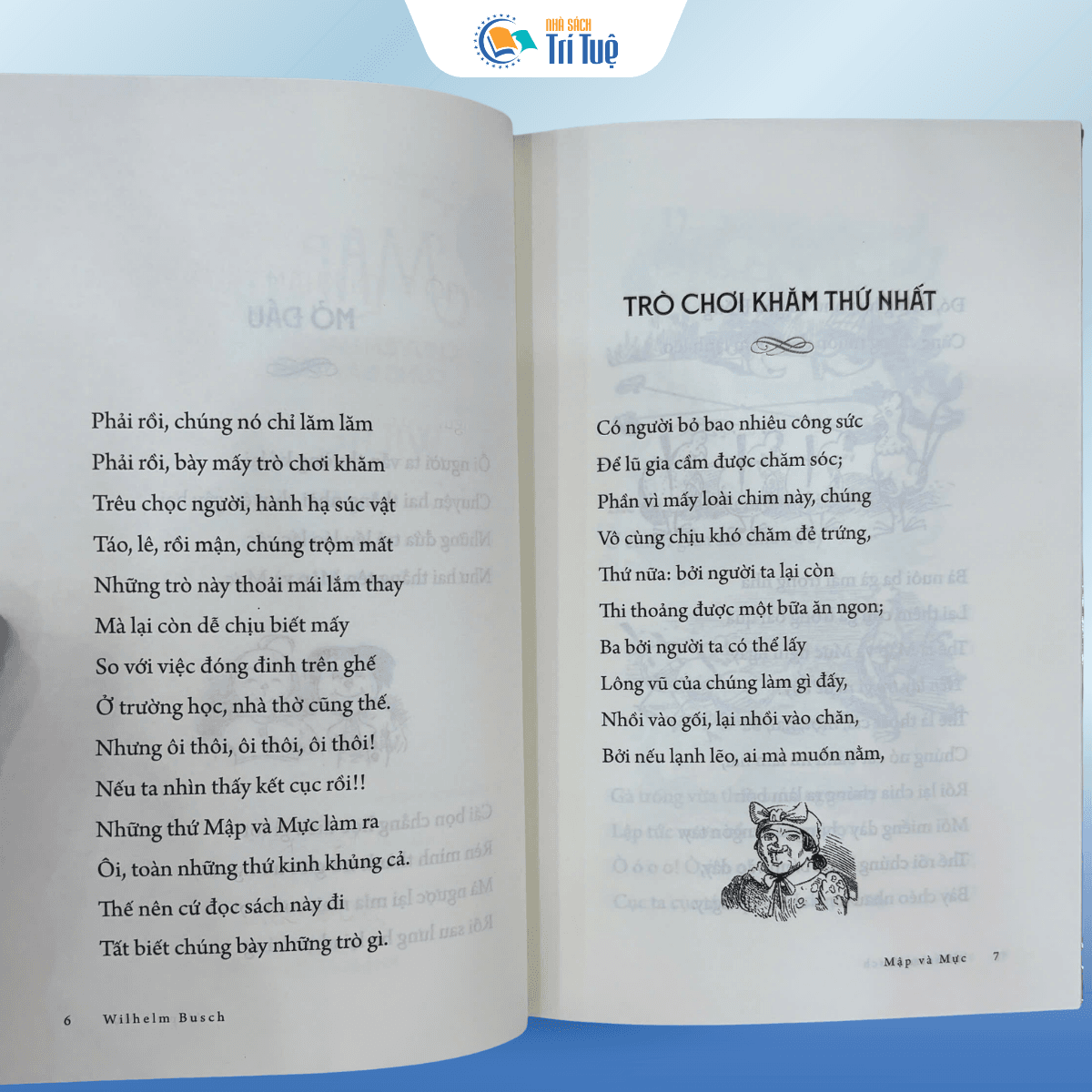 Tác Phẩm Chọn Lọc - Văn Học Đức - Mập Và Mực - Chuyện Hai Thằng Oái Oăm Cùng Bảy Trò Chơi Khăm