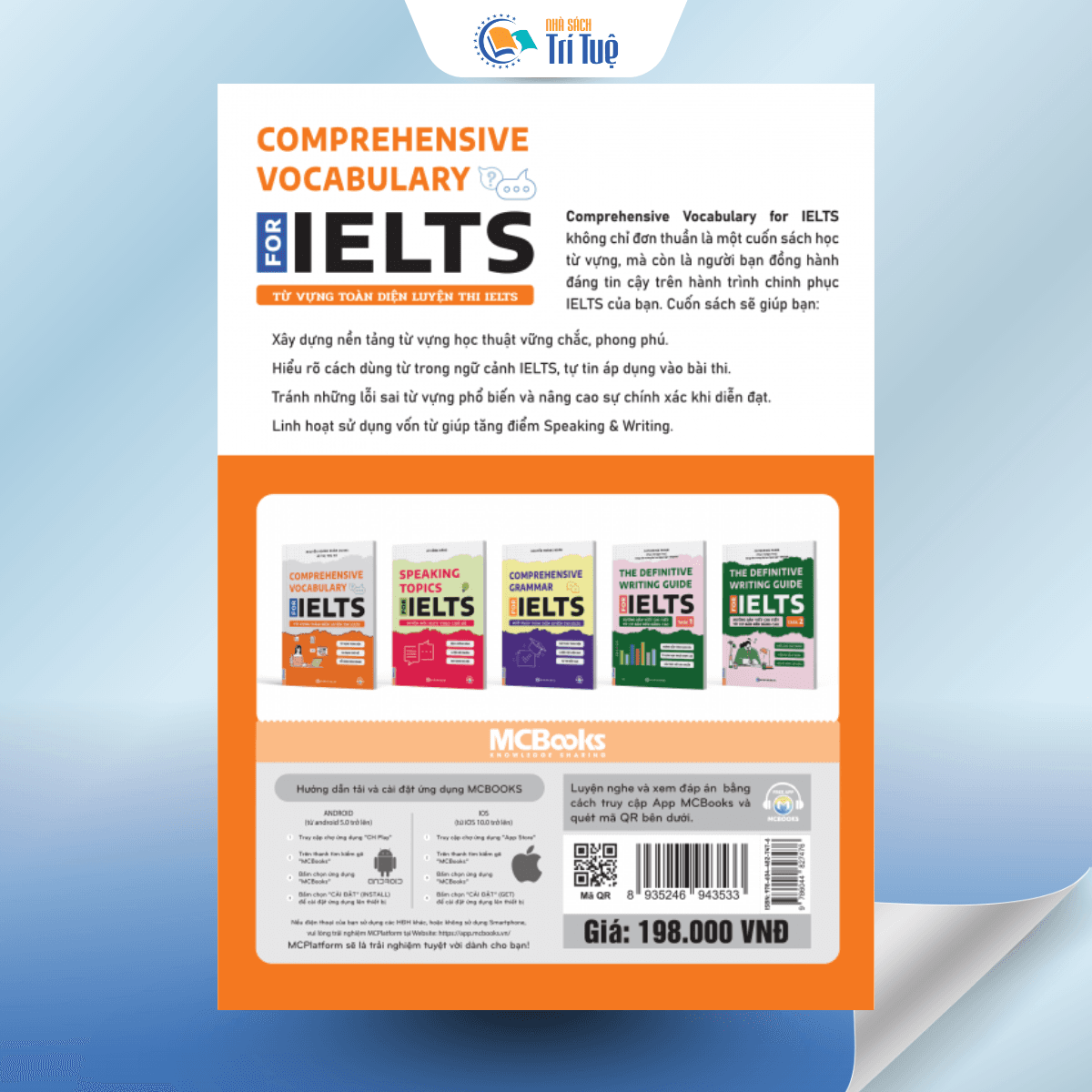 SÁCH: COMPREHENSIVE VOCABULARY FOR IELTS - TỪ VỰNG TOÀN DIỆN LUYỆN THI IELTS