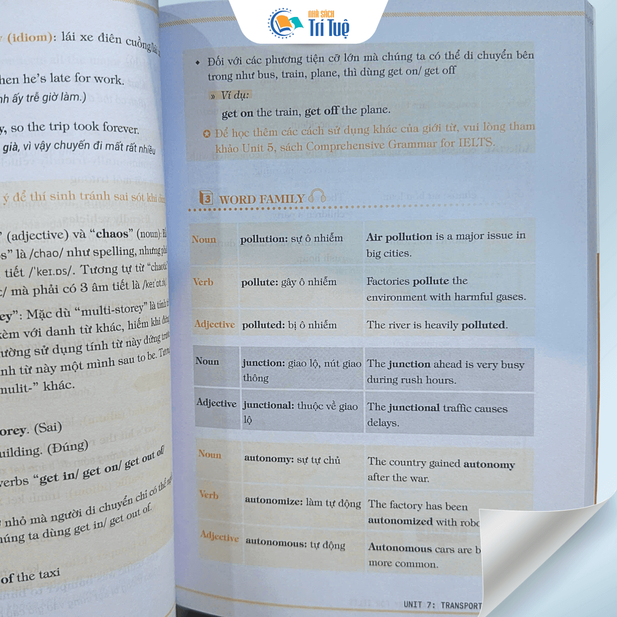 SÁCH: COMPREHENSIVE VOCABULARY FOR IELTS - TỪ VỰNG TOÀN DIỆN LUYỆN THI IELTS