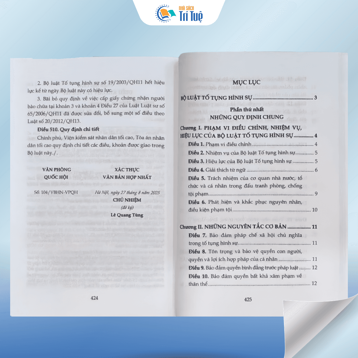 Sách: Bộ Luật Tố Tụng Hình Sự Năm 2015 (Sửa Đổi, Bổ Sung Năm 2021, 2024, 2025)