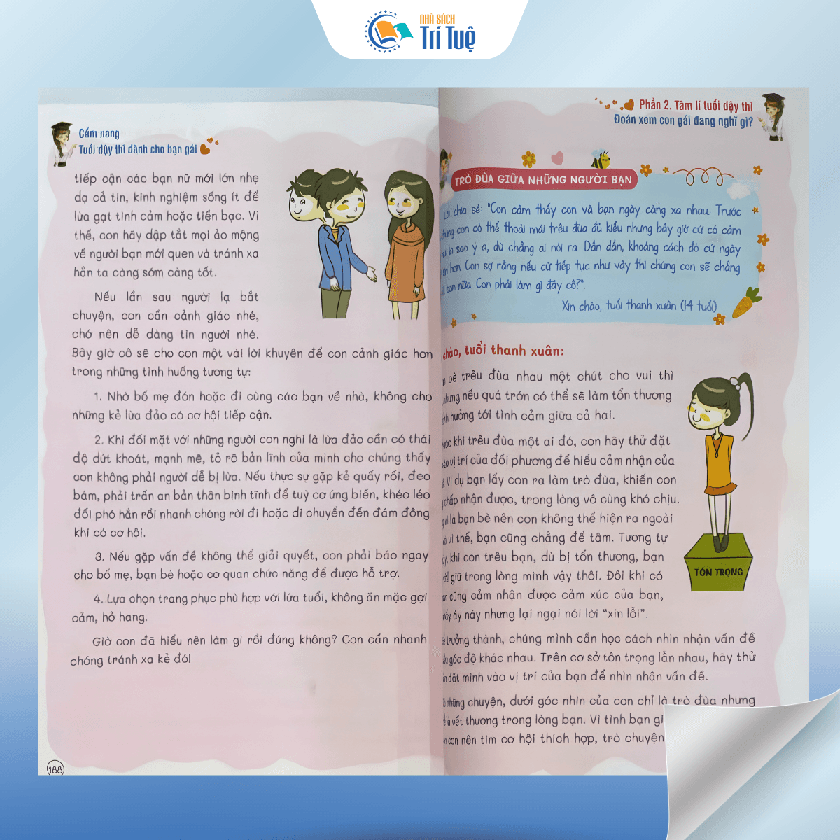 Sách: Cẩm Nang Tuổi Dậy Thì Dành Cho Bạn Gái - NXB Dân Trí