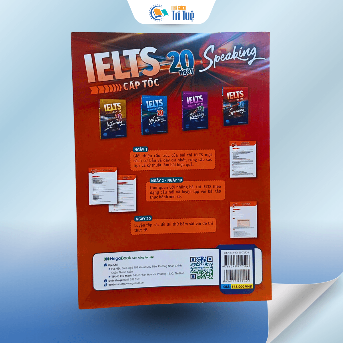 SÁCH: IELTS CẤP TỐC - 20 NGÀY SPEAKING