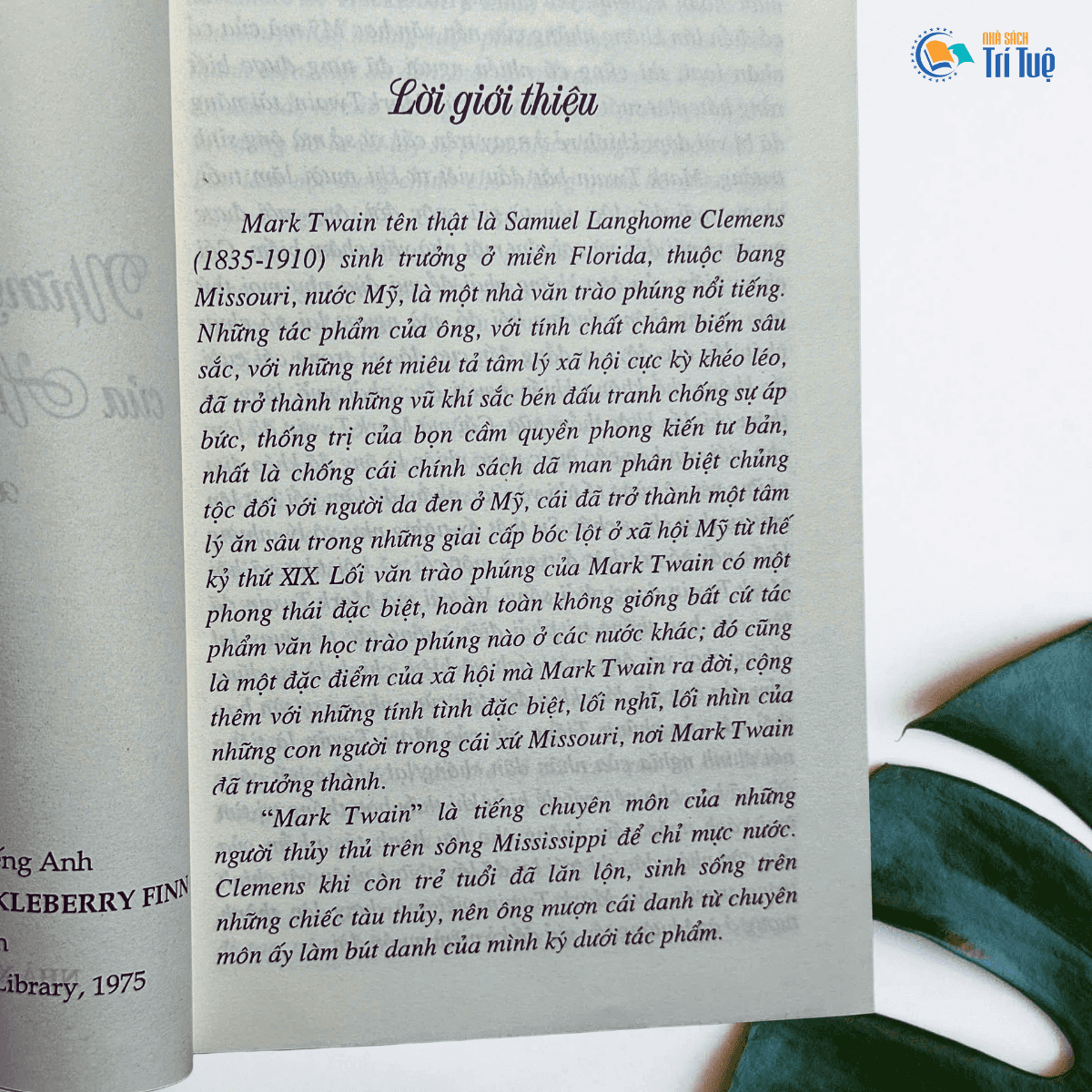 Sách: Những Cuộc Phiêu Lưu Của Huckleberry Finn