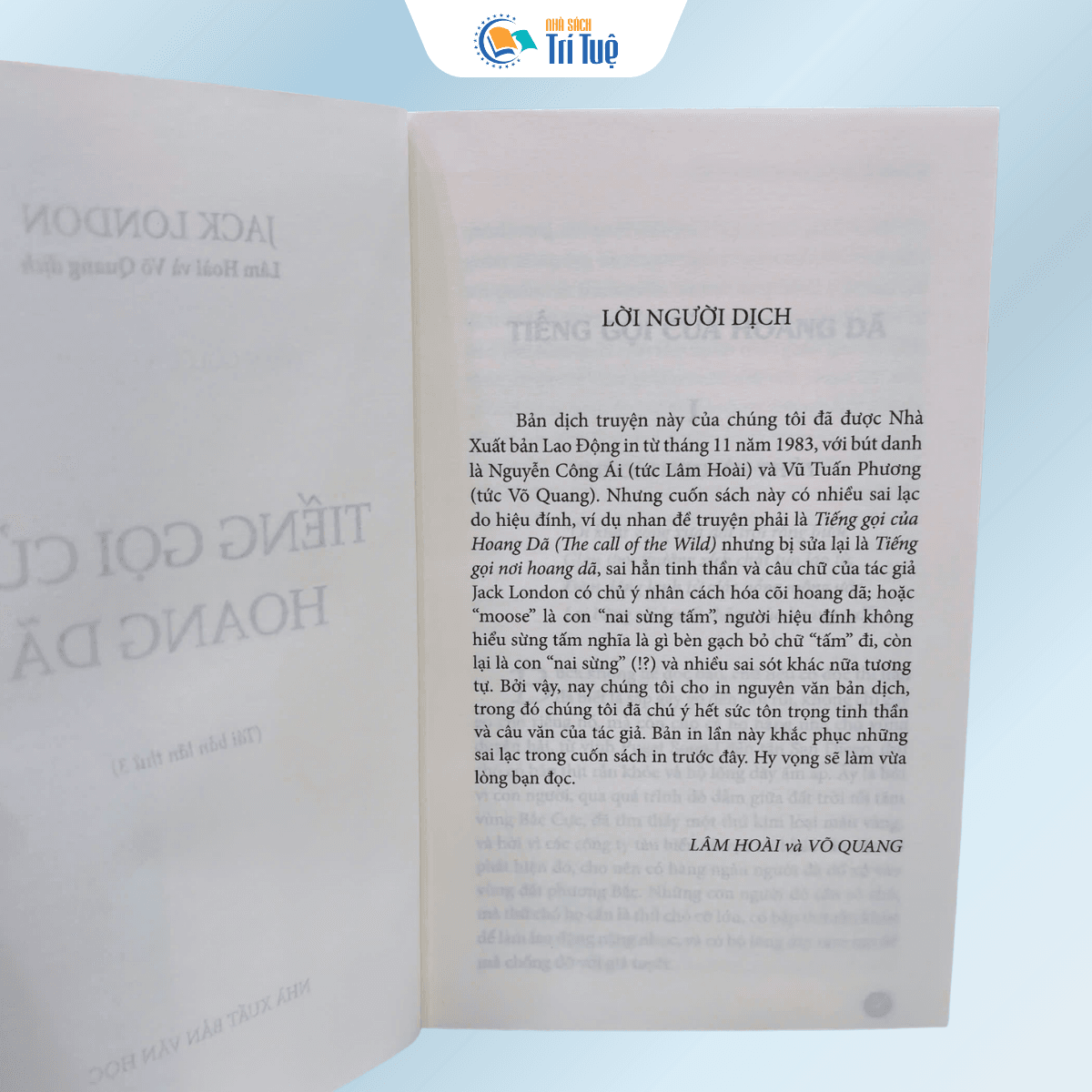 Sách: Tiếng Gọi Của Hoang Dã