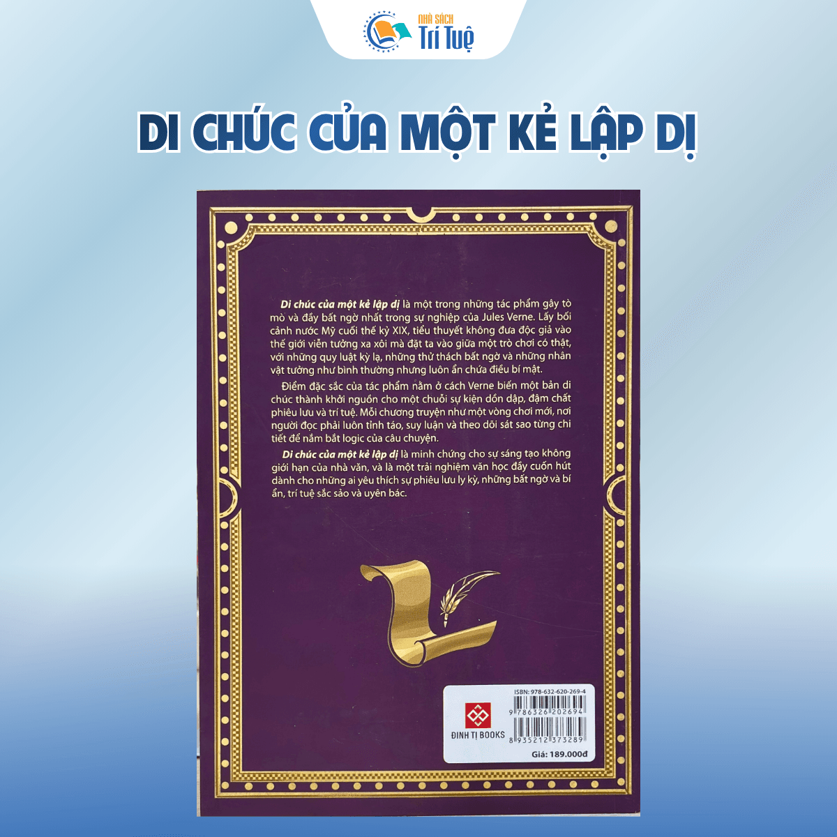 Sách: Di Chúc Của Một Kẻ Lập Dị