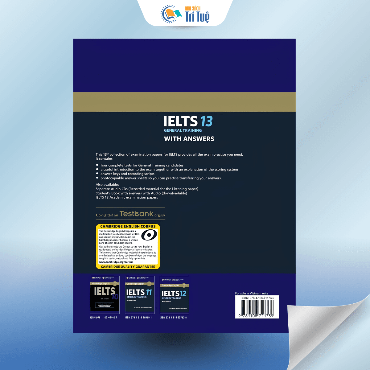 SÁCH: CAMBRIDGE IELTS 13 GENERAL TRAINING WITH ANSWERS