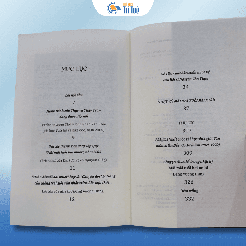 Sách: Mãi Mãi Tuổi 20