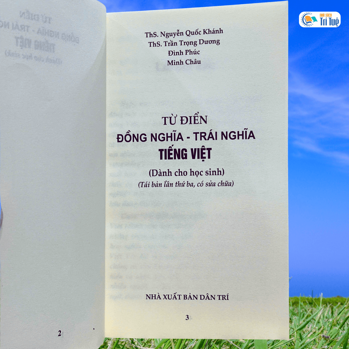 Sách: Từ Điển Đồng Nghĩa Trái Nghĩa Tiếng Việt Dành Cho Học Sinh