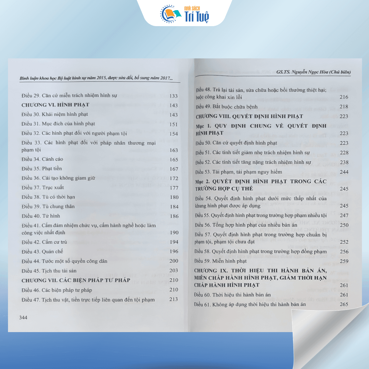 Sách: Bình Luận Khoa Học Bộ Luật Hình Sự Năm 2015 (Sửa Đổi, Bổ Sung Năm 2017, 2025) - Phần Chung