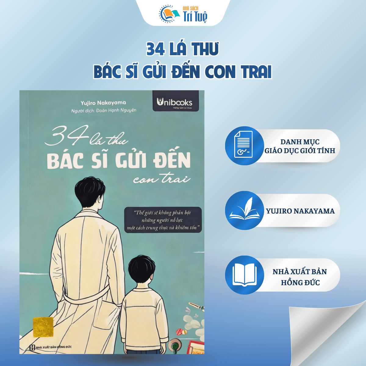 Sách: 34 Lá Thư Bác Sĩ Gửi Đến Con Trai