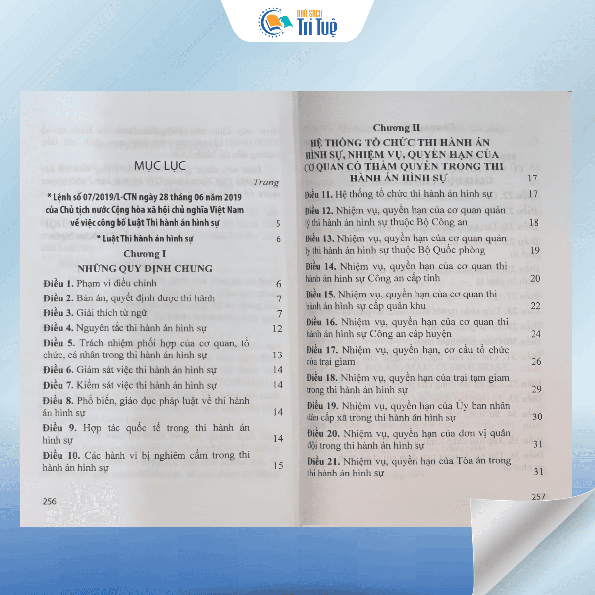 Sách: Luật Thi Hành Án Hình Sự