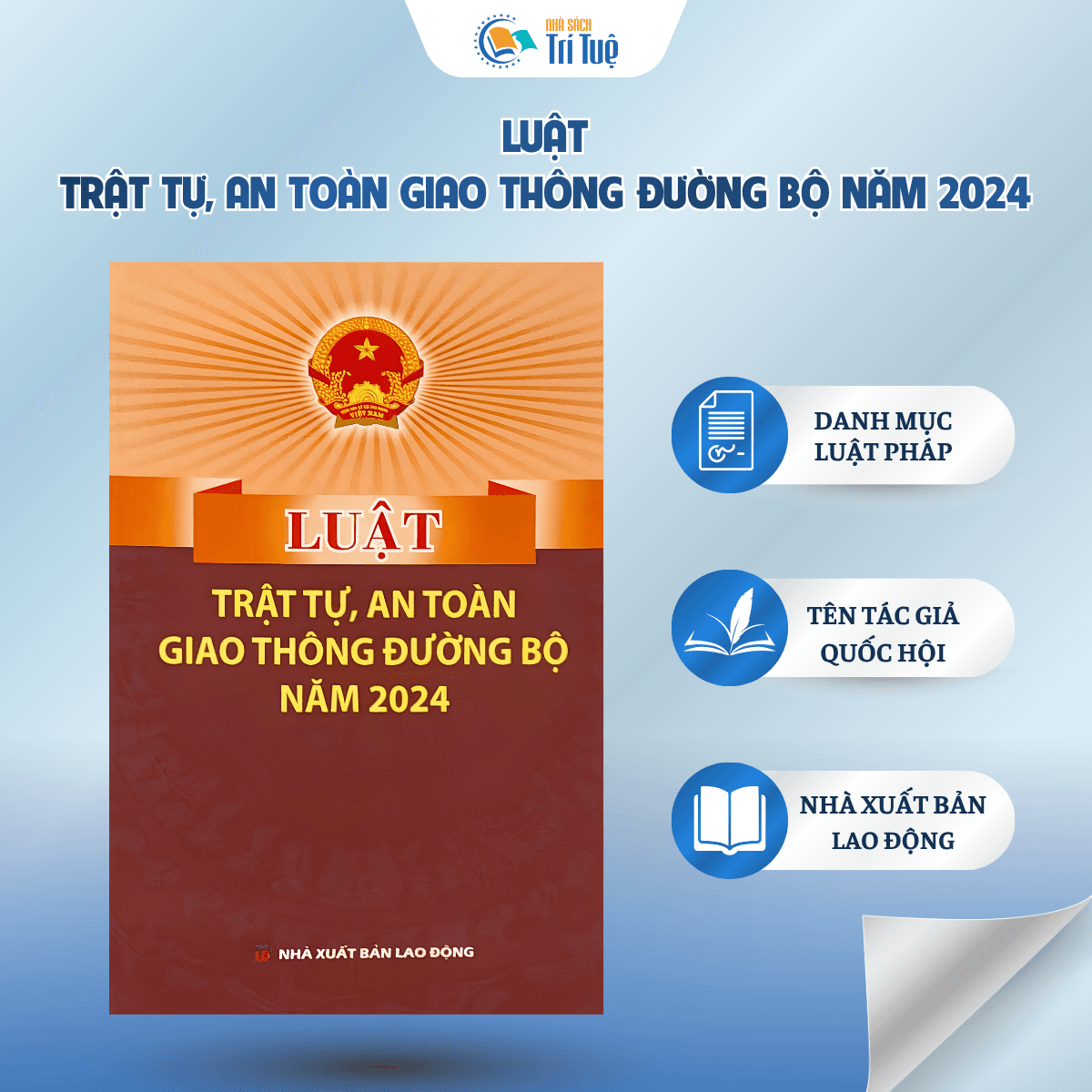 Sách: Luật Trật Tự, An Toàn Giao Thông Đường Bộ Năm 2024