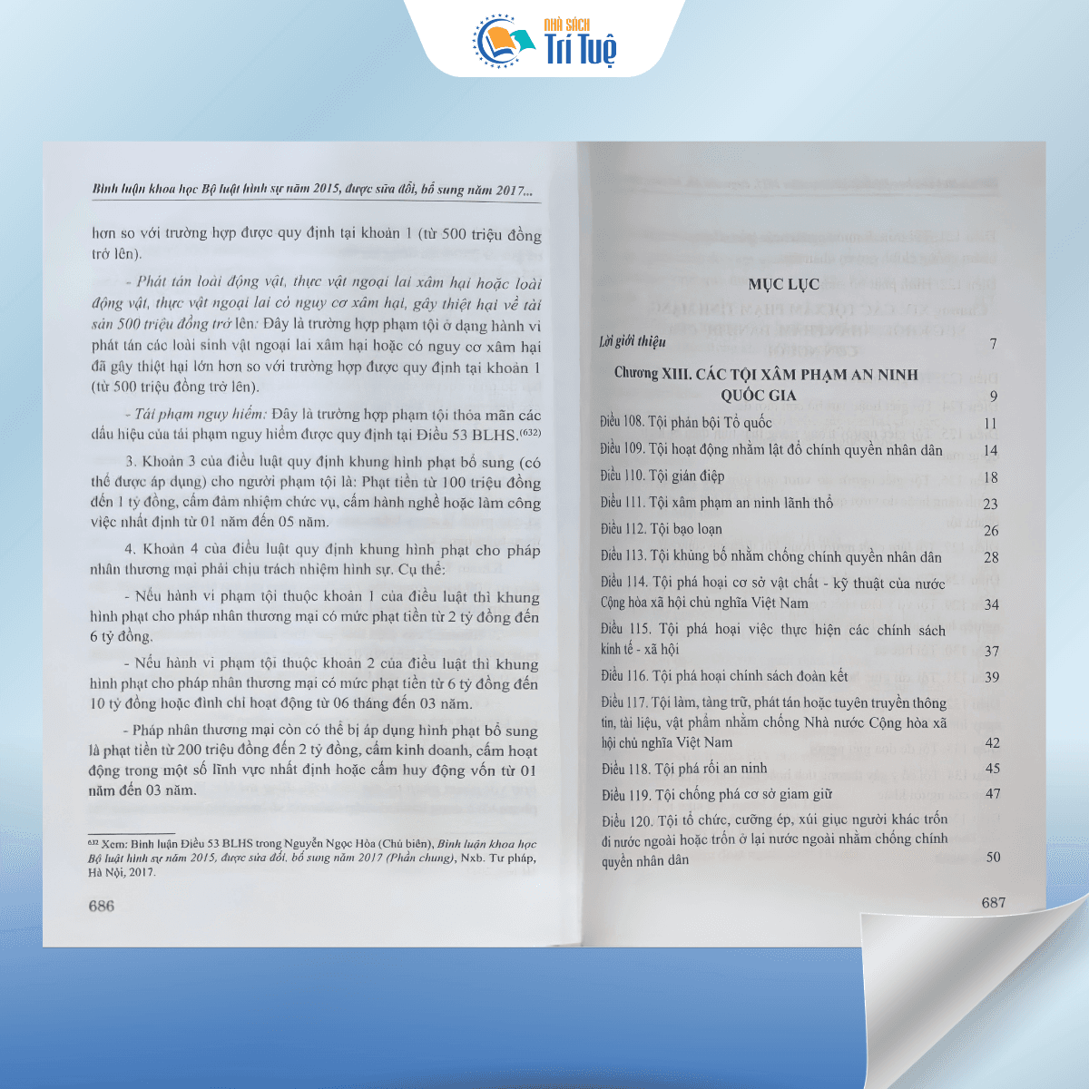 Sách: Bình Luận Khoa Học Bộ Luật Hình Sự Năm 2015 (Sửa Đổi, Bổ Sung Năm 2017, 2025) - Quyển 1