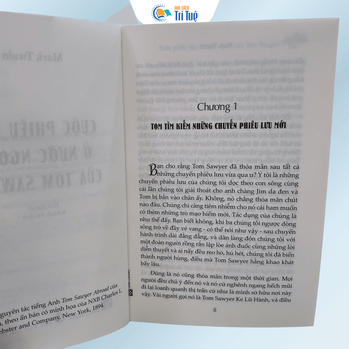 Sách: Cuộc Phiêu Lưu Của Tom Sawyer