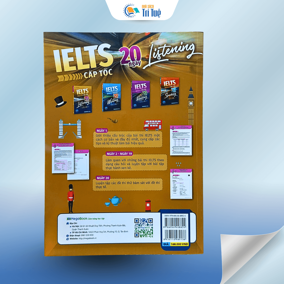 SÁCH: IELTS CẤP TỐC - 20 NGÀY LISTENING