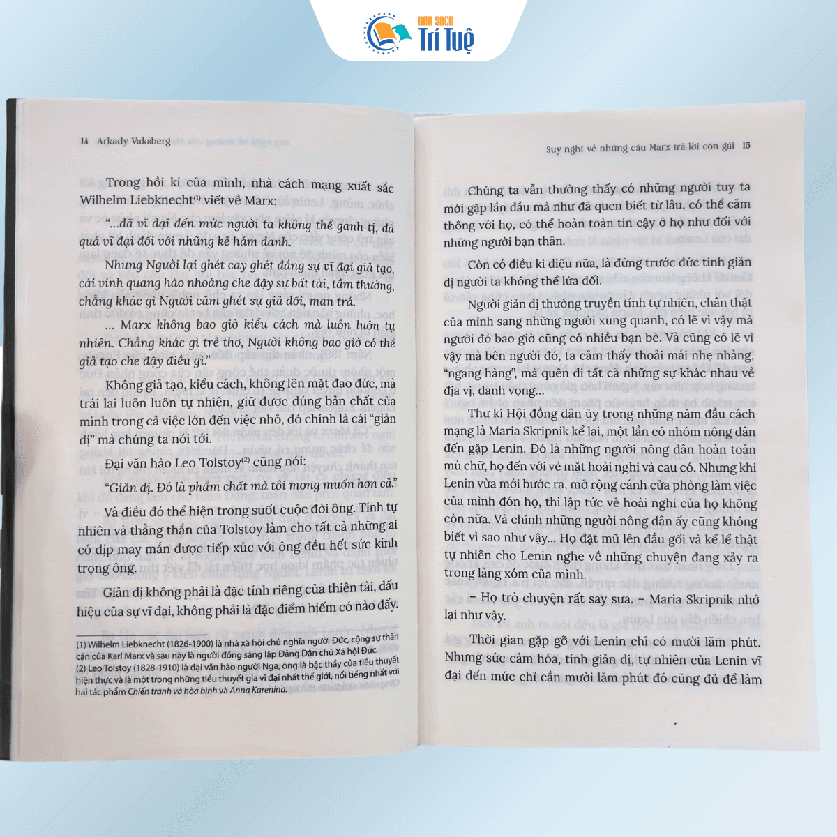 Suy Nghĩ Về Những Câu Marx Trả Lời Con Gái - Tủ Sách Thanh Niên
