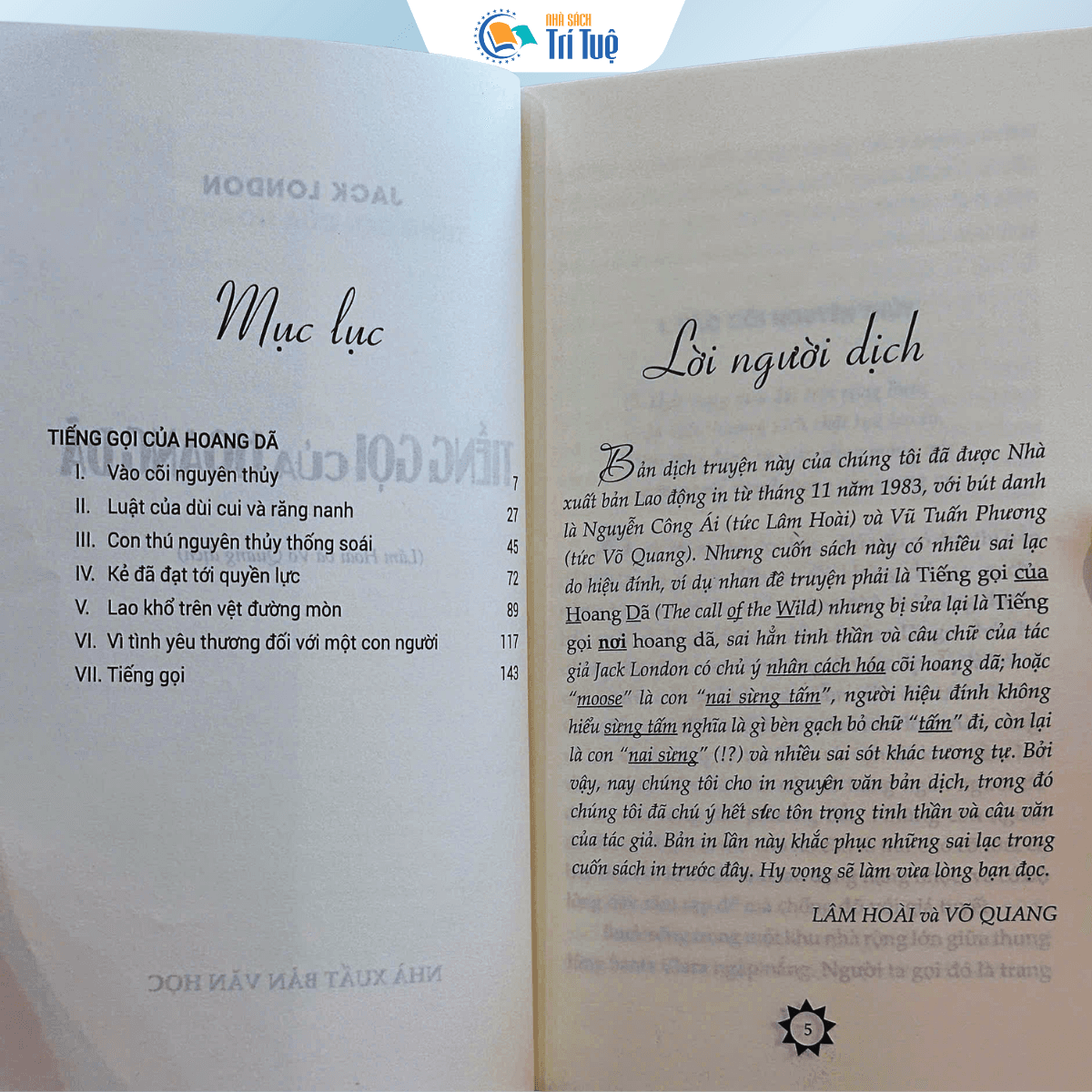 Sách: Tiếng Gọi Của Hoang Dã - Jack London