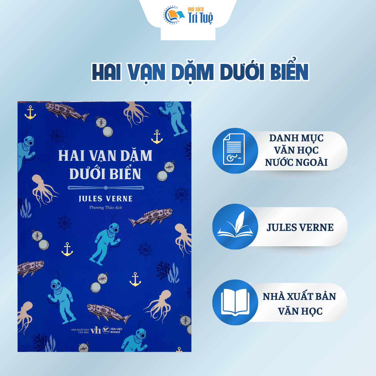 Sách: Hai Vạn Dặm Dưới Biển