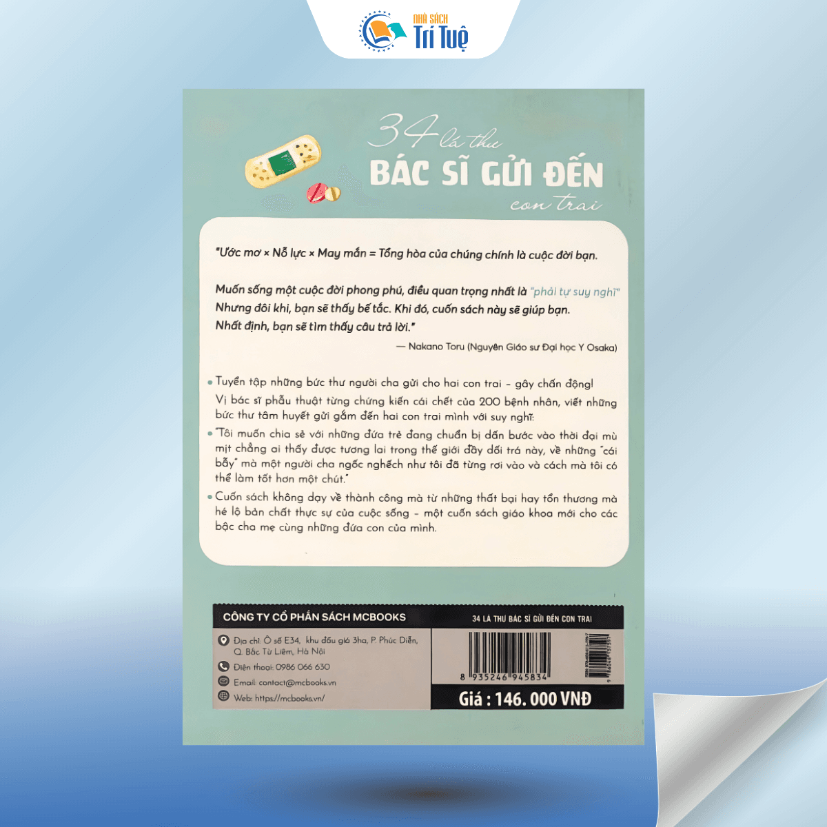 Sách: 34 Lá Thư Bác Sĩ Gửi Đến Con Trai