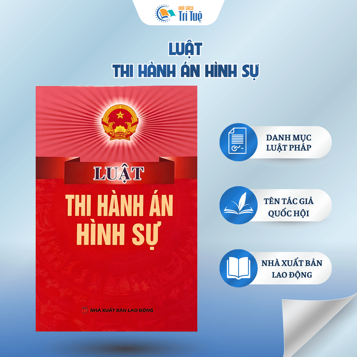 Sách: Luật Thi Hành Án Hình Sự