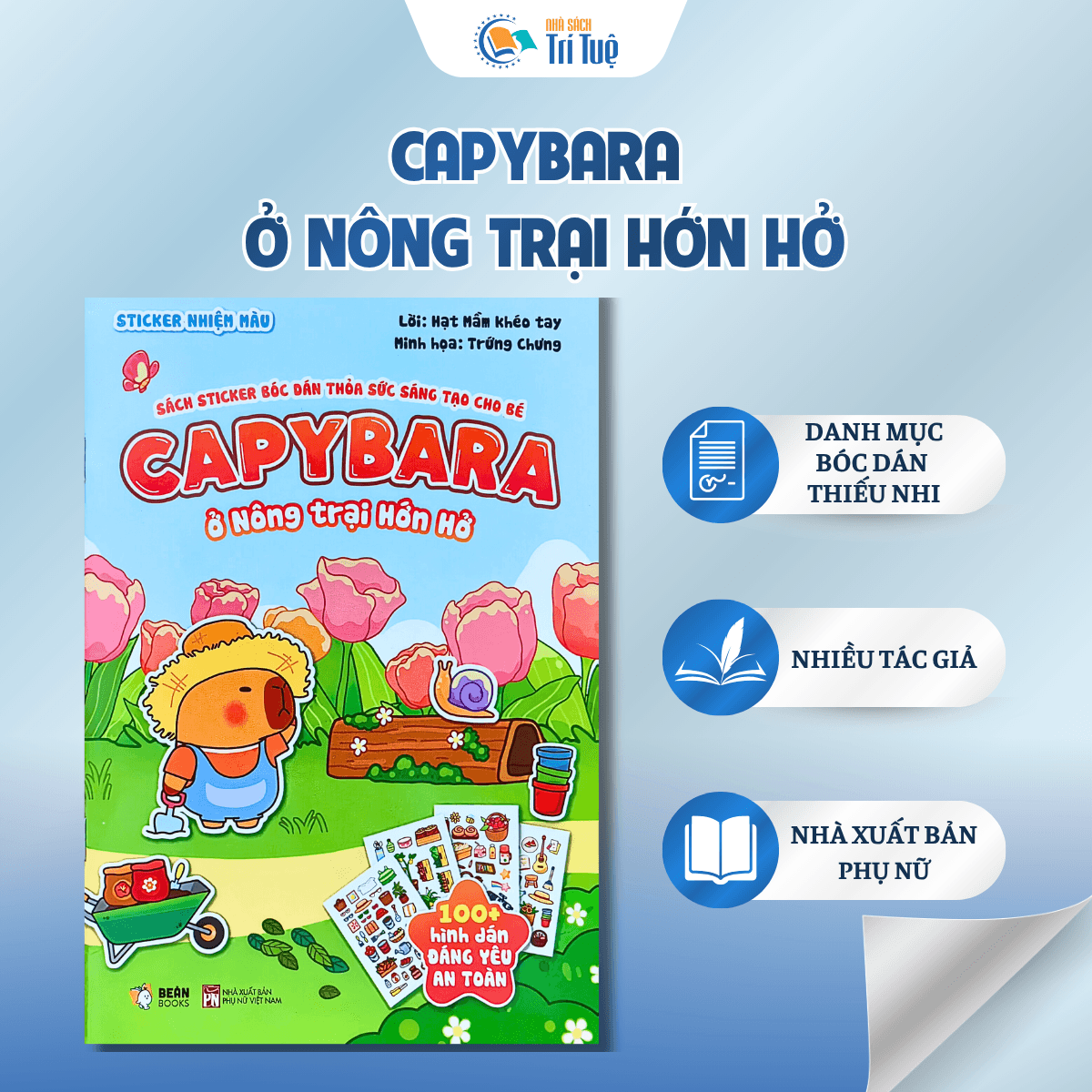 Capybara ở nông trại hớn hở