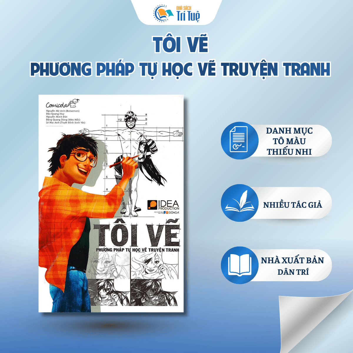 Tôi vẽ - Phương pháp tự học vẽ truyện tranh
