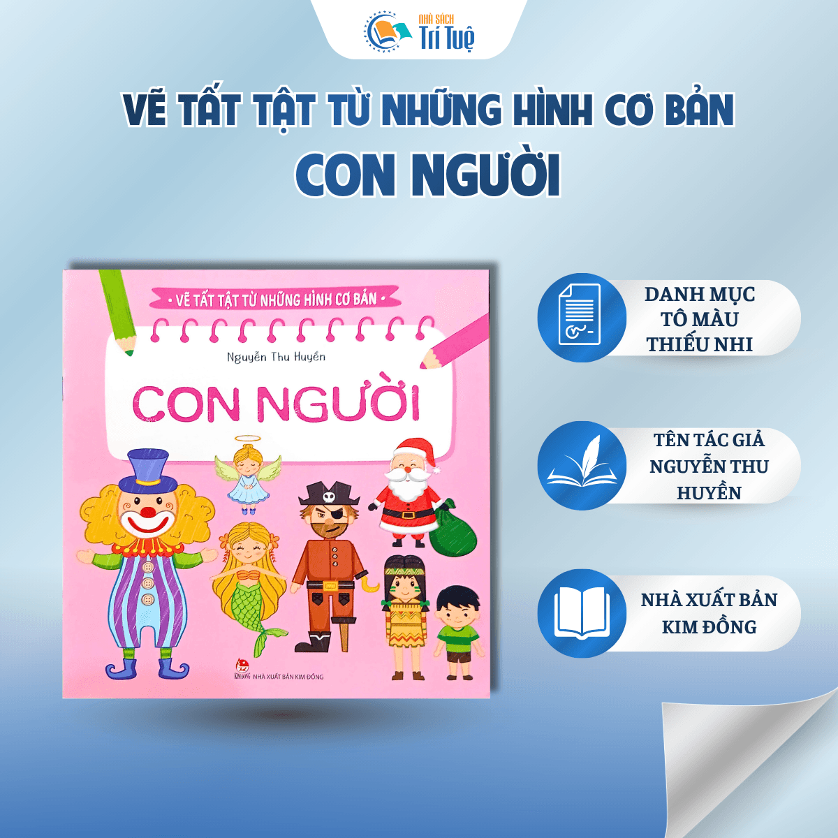 Con người - Vẽ tất tật từ những hình cơ bản