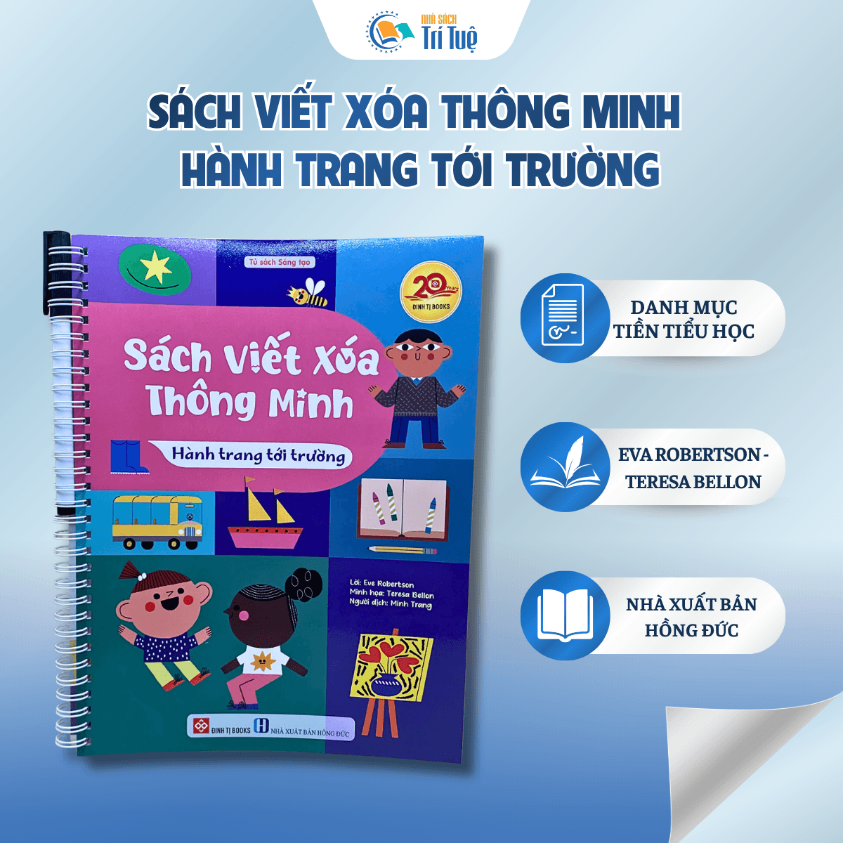 Sách Viết Xóa Thông Minh - Hành Trang Tới Trường