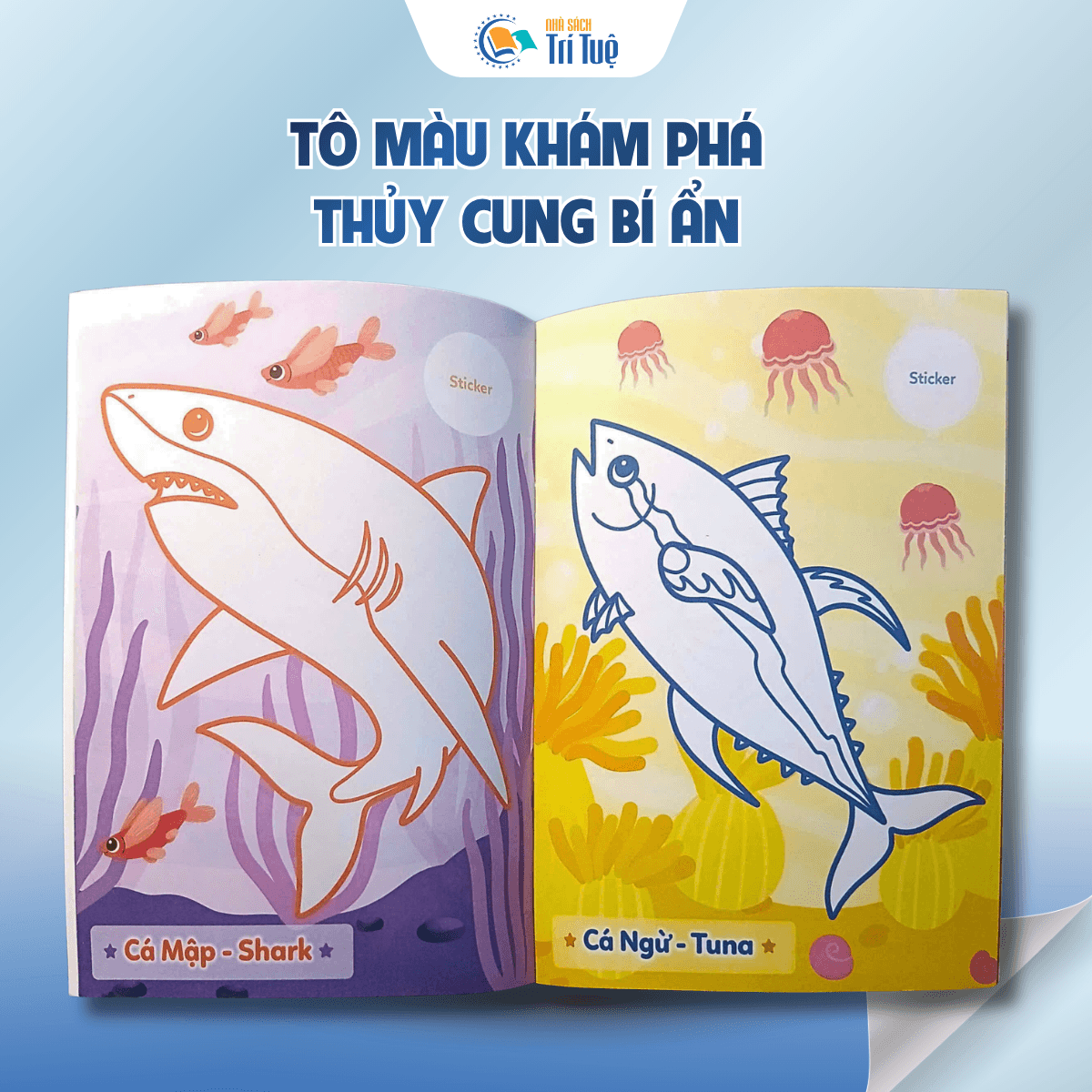 Tô màu khám phá - Thủy cung bí ẩn