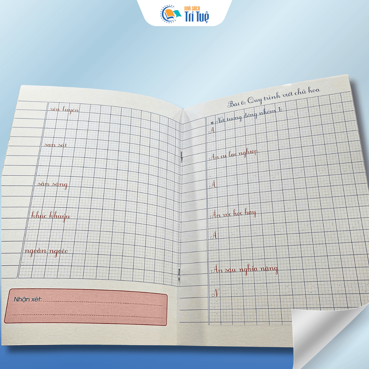 Vở Thực Hành Luyện Viết Chữ Đẹp - Kiểu Chữ Đứng