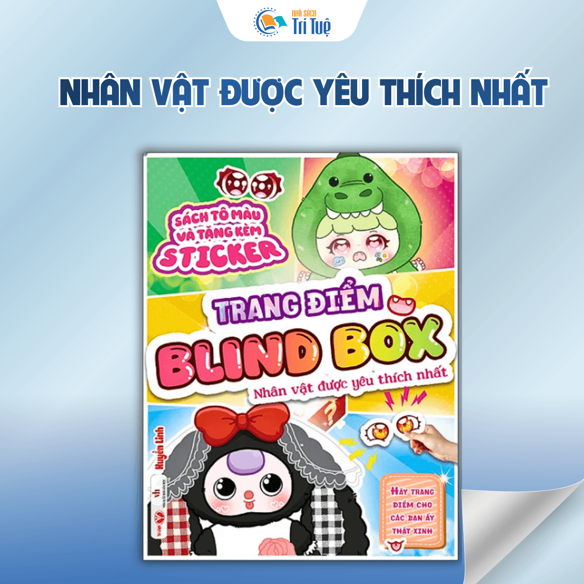 Bộ sách trang điểm Blindbox
( 4 cuốn)