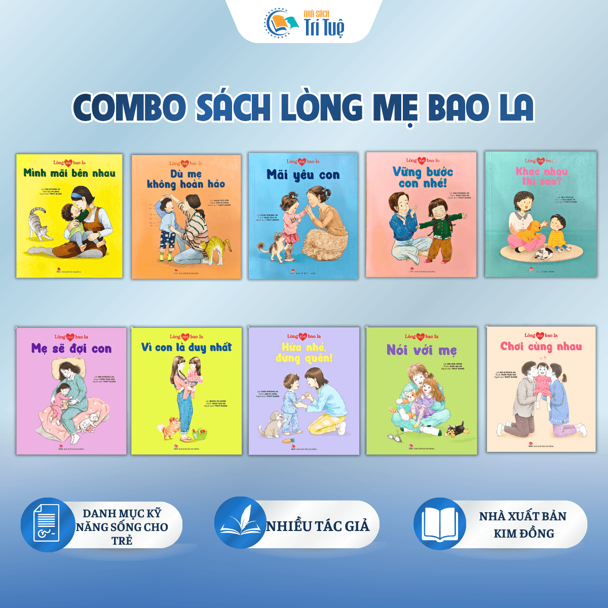 Combo Sách lòng mẹ bao la (10 cuốn )