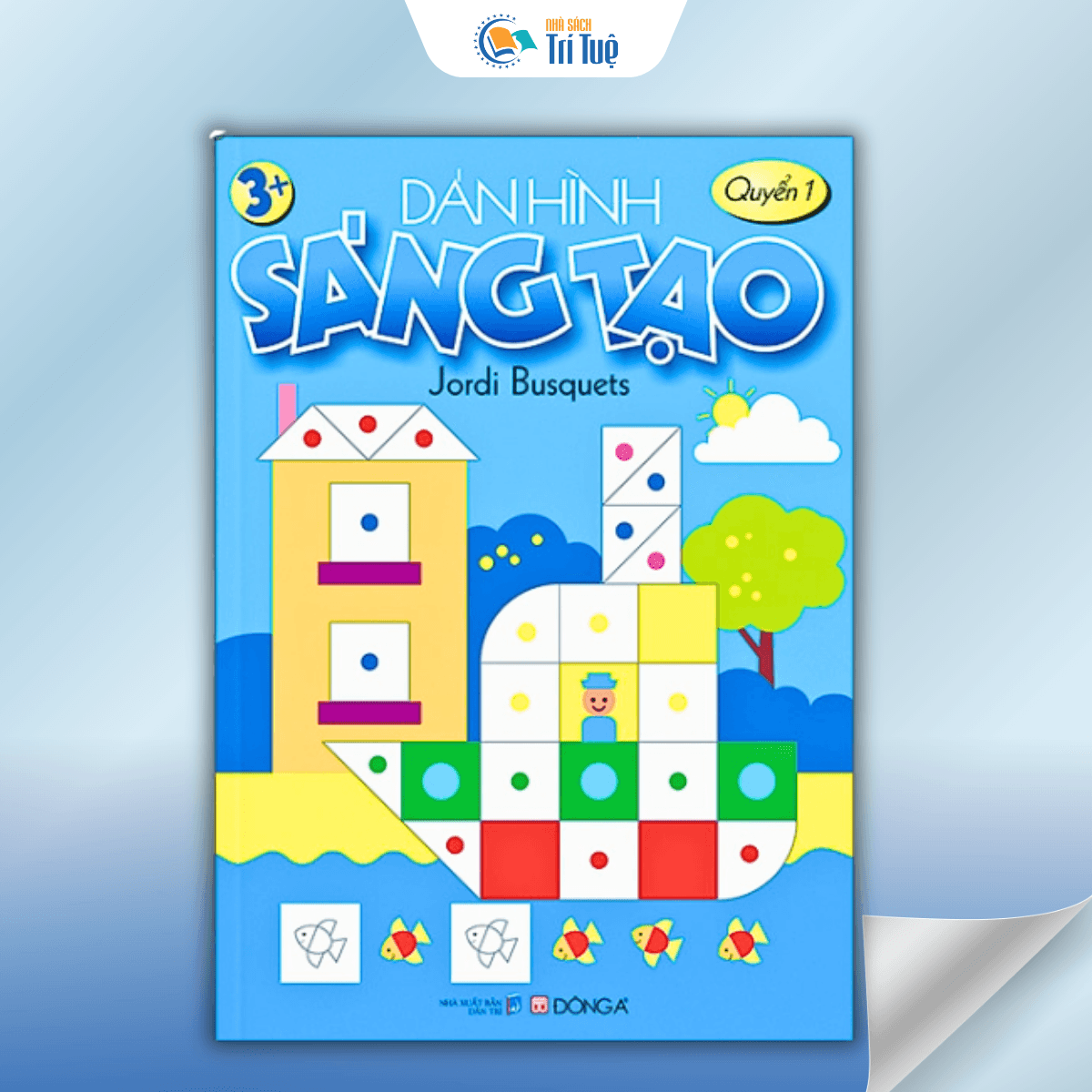 Combo Dán hình sáng tạo( 4 cuốn )