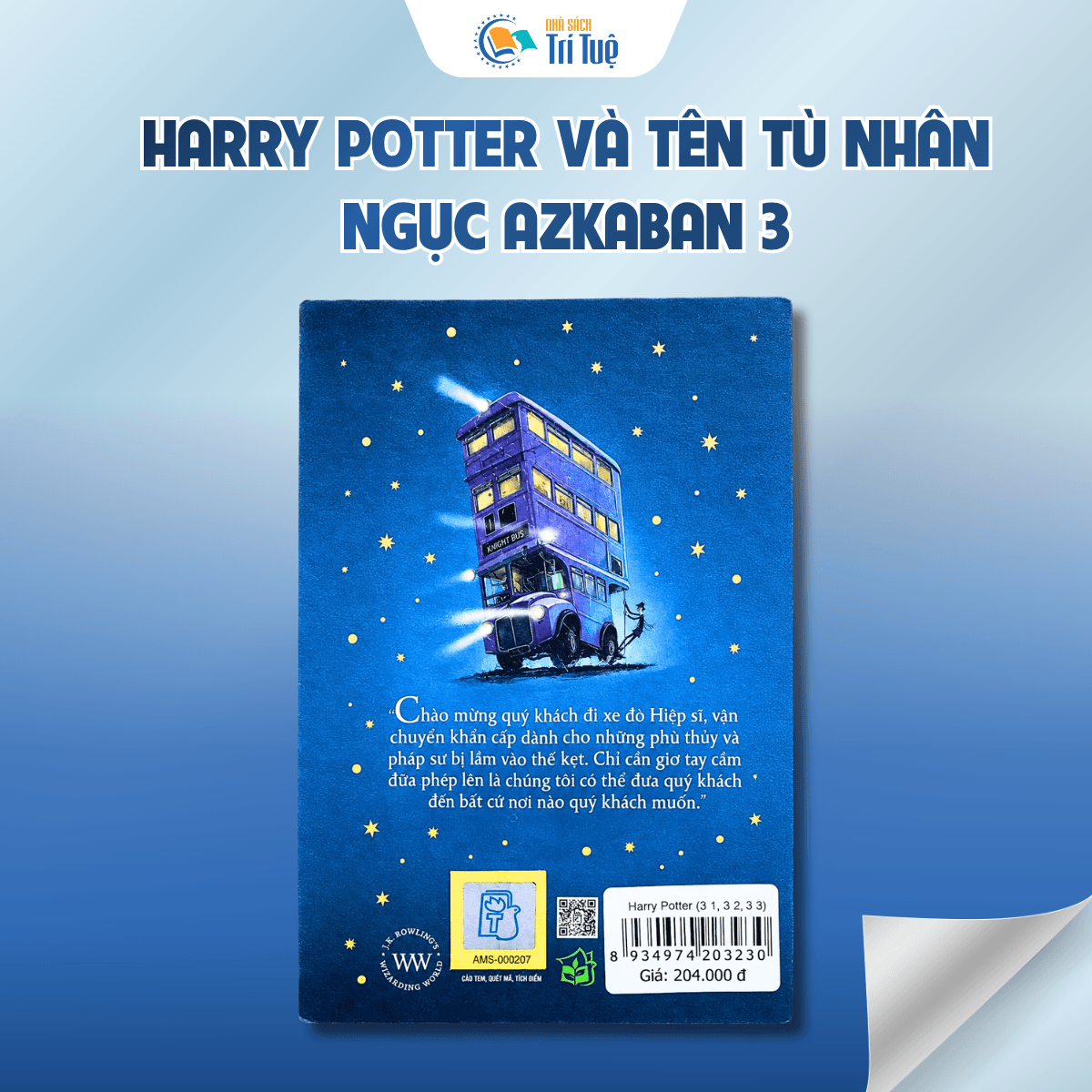 Harry Potter và tên tù nhân ngục Azkanban Tập 3 - Set 3 cuốn khổ nhỏ