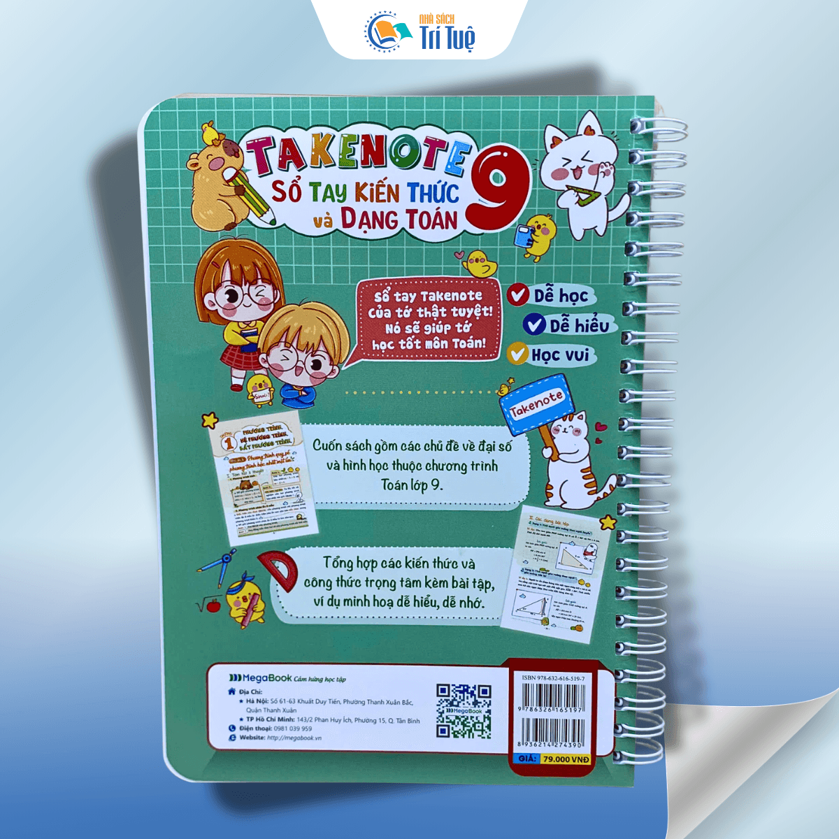 Takenote Sổ Tay Kiến Thức Và Dạng Toán 9