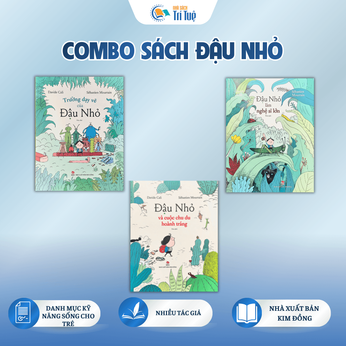 Combo Sách đậu nhỏ ( 3 cuốn )