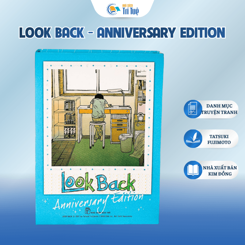 Look Back - Bản Kỷ Niệm - Bìa Cứng - Tặng Kèm 01 Bìa Giấy Mĩ Thuật + 01 Standee Ghép Hình + 01 Dải Card Xếp, Hộp Nam Châm