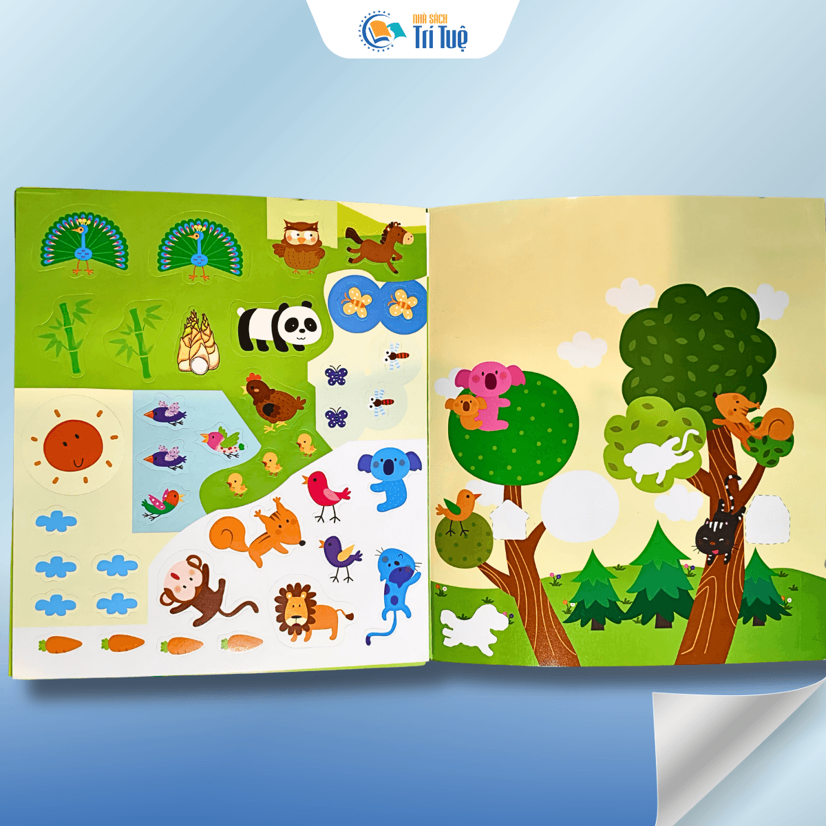Thế Giới Động Vật Cùng Gấu Trúc- Sticker Sáng Tạo EQ