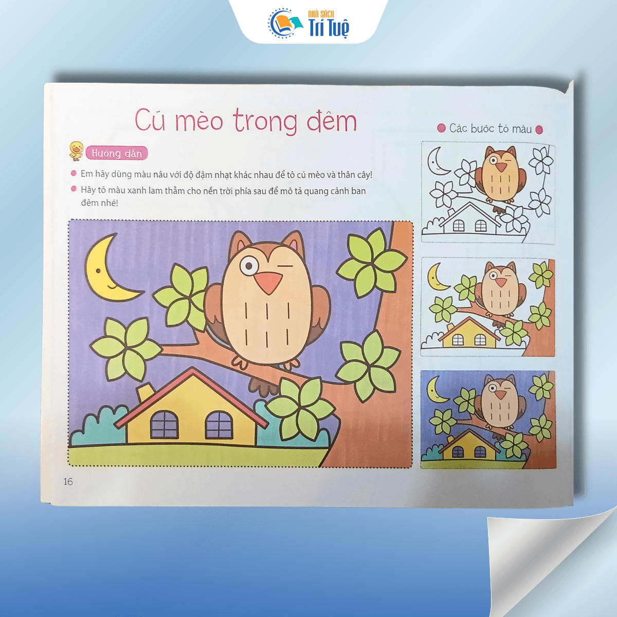 Bộ Bé tập tô màu dành cho trẻ (3 đến 6 tuổi)( 5 quyển)