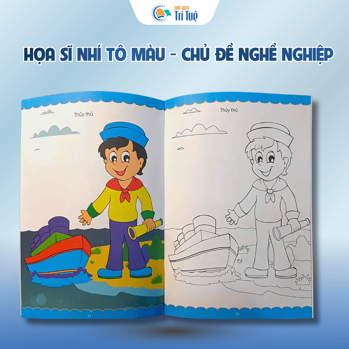 Họa sĩ nhí - Tô màu chủ đề nghề nghiệp