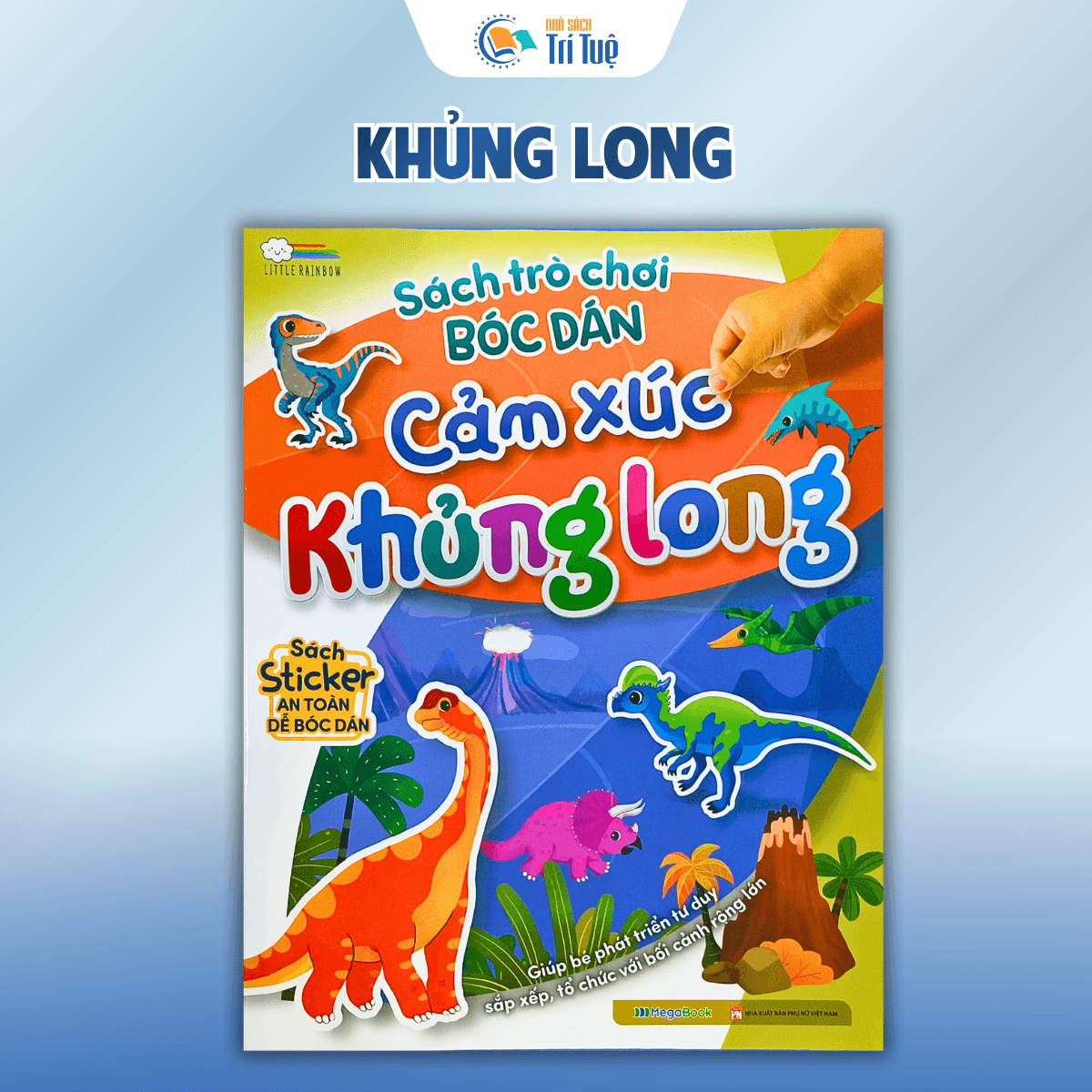 Combo Sách trò chơi bóc dán cảm xúc( 5 cuốn )