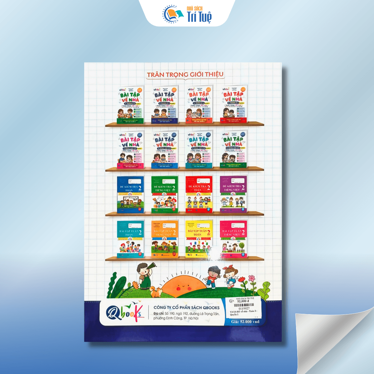 Vở ô li bài tập về nhà toán 2 - Quyển 2