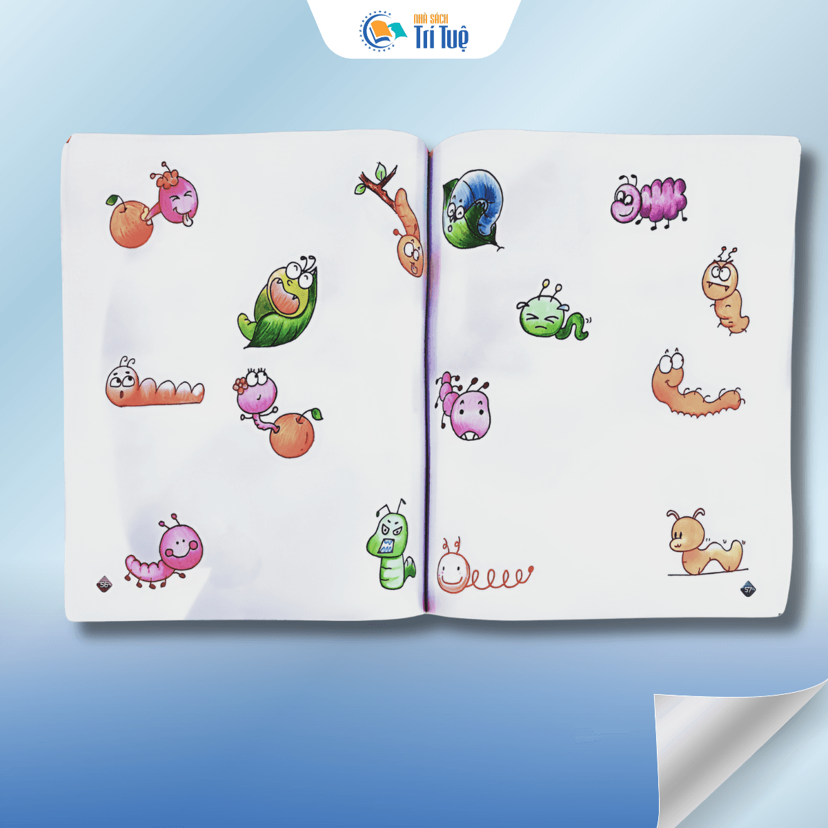 Tập vẽ với chì màu - Động vật ngộ nghĩnh