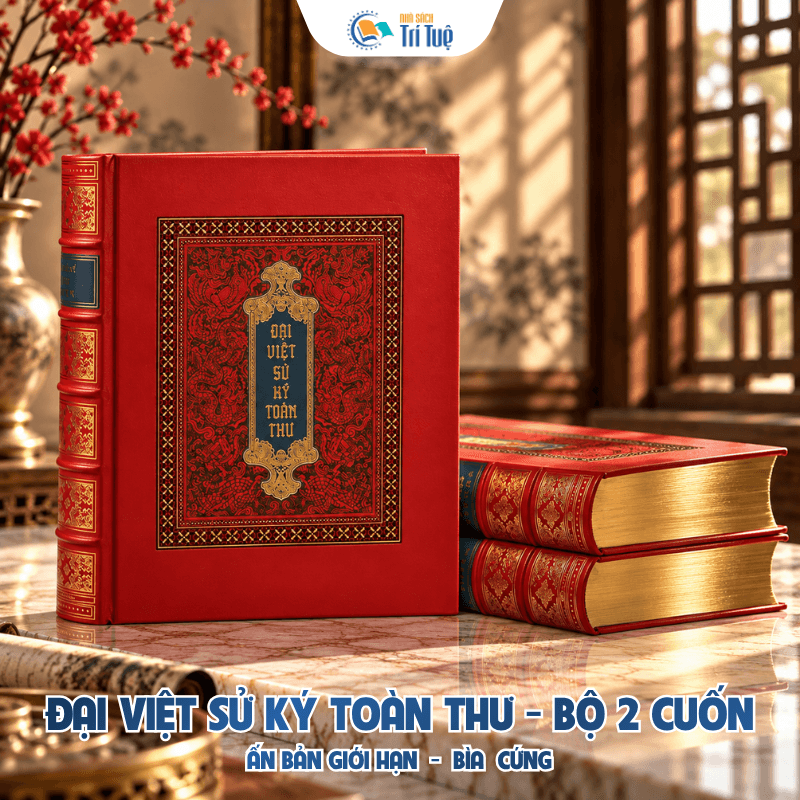 Đại Việt Sử Ký Toàn Thư (Bộ 2 Quyển) - Ấn Bản Giới Hạn - Bìa Da