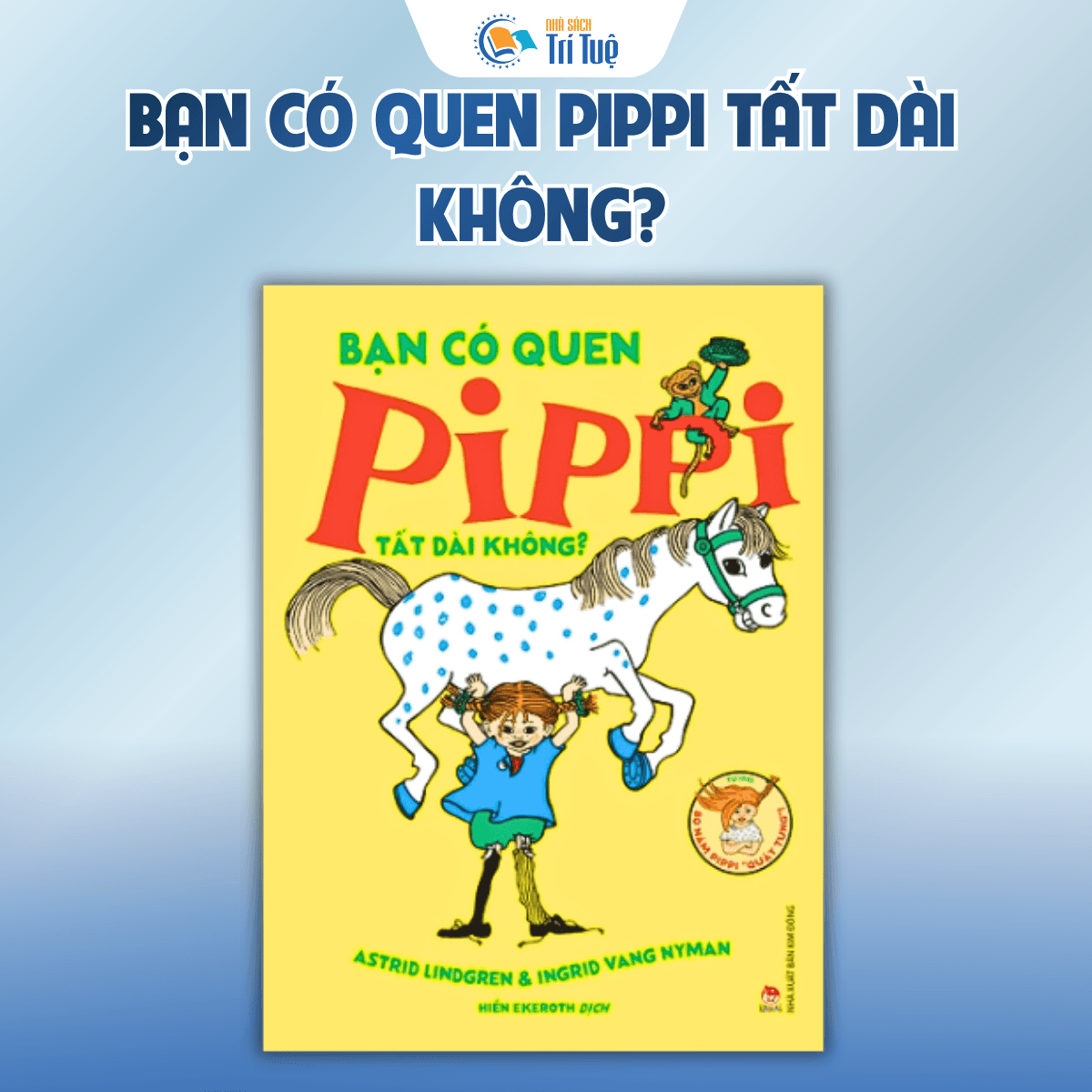 Combo Pippi (4 cuốn )