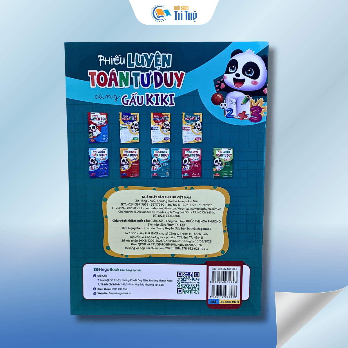 Phiếu Luyện Toán Tư Duy Cùng Gấu KiKi 3 - Xác Định Vị Trí Các Dạng Toán Quy Luật