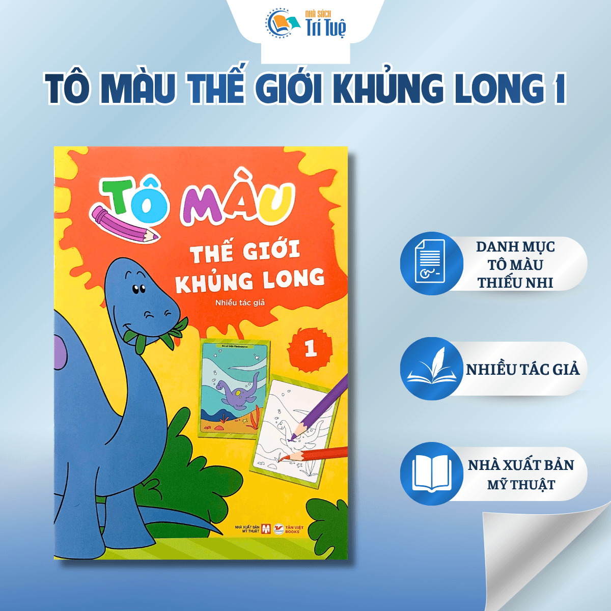 Tô Màu Thế Giới Khủng Long - Tập 1